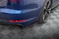 Preview: Maxton Heck Ansatz Flaps Diffusor für Audi A4 Competition B9  schwarz Hochglanz AU-A4-B9-COMP-RSD1-G