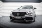 Preview: Maxton Street Pro Front Ansatz Mercedes-AMG C63 Limousine / Kombi W205 Facelift MEC205F63CNC-FD1B
