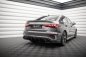 Preview: Maxton Diffusor Heck Ansatz für Audi S3 Limousine 8Y schwarz Hochglanz AU-S3-8Y-S-RS1-G