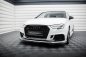 Preview: Maxton Front Ansatz V.5 Audi RS3 Limousine 8V Facelift schwarz Hochglanz AU-RS3-8VF-S-FD5-G