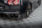 Preview: Maxton Street Pro Heck Ansatz Flaps Diffusor Nissan GTR R35 Facelift NIGTR4F3CNC-RSD1BRB
