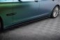 Preview: Maxton Seitenschweller Ansatz BMW 7 Long F02 schwarz Hochglanz BM-7-01-LONG-SD1-G