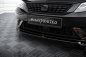 Preview: Maxton Front Ansatz V.2 Seat Leon Mk3 Facelift schwarz Hochglanz SE-LE-3F-FD2-G
