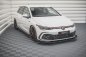 Preview: Maxton Racing Front Ansatz für passend +Flaps für Volkswagen Golf 8 GTI schwarz Hochglanz VWGO8GTICNC-FD1BRB+FSF1-G
