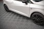Preview: Maxton Seitenschweller Ansatz Seat Ibiza FR SC Mk4 Facelift schwarz Hochglanz SE-IB-4F-FR-SC-SD1-G