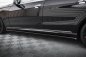 Preview: Maxton Seitenschweller Ansatz Mercedes-Benz E W212 Facelift schwarz Hochglanz ME-E-212F-SD1-G