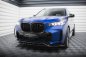 Preview: Maxton Front Ansatz V.1 BMW X5 M-Paket G05 Facelift schwarz Hochglanz BM-X5-05F-MPACK-FD1G+FD1R-G