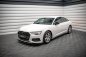 Preview: Maxton Seitenschweller Ansatz für Audi A6 C8 schwarz Hochglanz AU-A6-C8-SD1-G