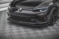 Preview: Maxton Front Ansatz V.3 für Volkswagen Golf R Mk8 schwarz Hochglanz VW-GO-8-R-FD3-G