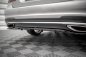 Preview: Maxton Mittlerer Diffusor Heck Ansatz DTM Look für Mercedes-Benz E AMG-Line Limousine W212 Facelift schwarz Hochglanz ME-E-212F-AMGLINE-RD1G+RD2-G