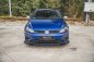 Preview: Maxton Racing Front Ansatz für passend +Flaps für VW Golf 7 R / R-Line Facelift schwarz Hochglanz VWGO7FRCNC-FD2B+FSF1-G