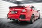 Preview: Maxton Mittlerer Cup Diffusor Heck Ansatz Honda Civic SI Mk10 schwarz Hochglanz HO-CI-10-SI-RD1G+RD2-G