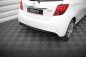 Preview: Maxton Mittlerer Cup Diffusor Heck Ansatz Toyota Yaris Mk3 Facelift schwarz Hochglanz TO-YA-3-RD1-G