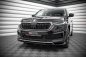 Preview: Maxton Front Ansatz V.1 für Skoda Kodiaq Mk1 Facelift schwarz Hochglanz SK-KO-1F-FD1-G