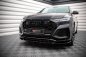 Preview: Maxton Front Ansatz V.2 für Audi RSQ8 Mk1 schwarz Hochglanz AU-RSQ8-1-FD2-G