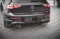 Preview: Maxton Diffusor Heck Ansatz V.1 für Volkswagen Golf R Mk8 schwarz Hochglanz VW-GO-8-R-RS1-G