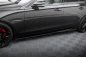 Preview: Maxton Seitenschweller Ansatz Jaguar XE X760 Facelift schwarz Hochglanz JA-XE-1F-SD1-G