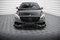 Preview: Maxton Street Pro Front Ansatz + Flaps Mercedes-Benz A AMG-Line W176 Facelift schwarz Hochglanz MEA176FAMGLINECNC-FD1BRB+FSF1-G