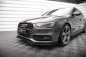 Preview: Maxton Front Ansatz V.4 Audi A4 S-Line / S4 B8 Facelift schwarz Hochglanz AU-A4-B8F-SLINE-FD2-G
