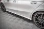 Preview: Maxton Seitenschweller Ansatz für V.2 für  Mercedes A35 AMG / AMG-Line W177  schwarz Hochglanz ME-A-177-AMGLINE-SD1-G