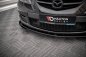 Preview: Maxton Street Pro Front Ansatz für +Flaps für V.1 + Flaps Mazda 3 MPS Mk1 schwarz Hochglanz MA3MPS1CNC-FD1BRB+FSF1-G