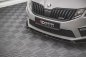 Preview: Maxton Front Ansatz V.2 für Skoda Octavia RS Mk3 Facelift schwarz Hochglanz SK-OC-3F-RS-FD2-G