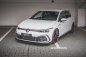 Preview: Maxton Front Ansatz +Flaps für V.3 Volkswagen Golf 8 GTI VW-GO-8-GTI-FD3G+FS