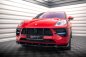 Preview: Maxton Front Ansatz V.1 für Porsche Macan Mk1 Facelift schwarz Hochglanz PO-MA-1F-FD1-G