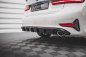 Preview: Maxton Diffusor Heck Ansatz für BMW 3er G20 / G21 schwarz Hochglanz BM-3-20-RS1-G