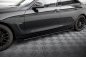 Preview: Maxton Street Pro Seitenschweller Ansatz für + Flaps BMW 4er Gran Coupe F36 schwarz Hochglanz BM4F36GCCNC-SD1BRB+SF1-G