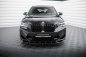 Preview: Maxton Front Ansatz V.1 BMW X3 M F97 Facelift schwarz Hochglanz BM-X3M-F97F-FD1-G