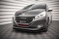 Preview: Maxton Front Ansatz V.1 für Peugeot 208 GTi Mk1 schwarz Hochglanz PE-208-1-GTI-FD1-G