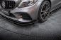 Preview: Maxton Front Flaps Mercedes-AMG C43 Coupe / Cabrio C205 Facelift / A205 Facelift schwarz Hochglanz MEC205F43CCNC-FSF1-G
