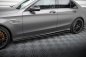 Preview: Maxton Seitenschweller Ansatz Mercedes-AMG C63 Limousine / Kombi W205 Facelift schwarz Hochglanz ME-C-205F-63-SD1-G