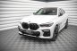 Preview: Maxton Front Ansatz V.1 für BMW X6 M-Paket G06 schwarz Hochglanz BM-X6-06-MPACK-FD1-G