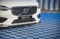 Preview: Maxton Front Ansatz V.2 für Volvo XC60 Mk2 R-Design schwarz Hochglanz VO-XC60-2-RDESIGN-FD2-G