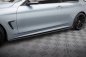 Preview: Maxton Seitenschweller Ansatz V.2 BMW 4er Coupe / Gran Coupe / Cabrio M-Paket F32 / F36 / F33 schwarz Hochglanz BM-4-F32-MPACK-SD2-G