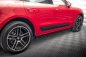 Preview: Maxton Seitenschweller Ansatz für Porsche Macan Mk1 Facelift schwarz Hochglanz PO-MA-1F-SD1-G