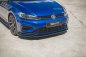 Preview: Maxton Front Ansatz für V.9 VW Golf 7 R / R-Line Facelift schwarz Hochglanz VW-GO-7F-R-FD9-G