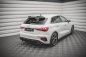 Preview: Maxton Spoiler CAP V.1 für Audi S3 / A3 S-Line Sportback 8Y schwarz Hochglanz AU-A3-8Y-SLINE-CAP1-G