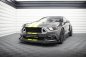 Preview: Maxton Street Pro Front Ansatz + Flaps Ford Mustang GT Mk6 schwarz Hochglanz FOMU6GTCNC-FD1B+FSF1-G