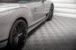 Preview: Maxton Seitenschweller Ansatz für Bentley Continental GT Mk3 schwarz Hochglanz BE-CO-3-GT-CA-SD1-G