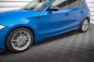 Preview: Maxton Seitenschweller Ansatz BMW 1er M-Paket E87 Facelift schwarz Hochglanz BM-1-87F-MPACK-SD1-G