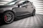 Preview: Maxton Street Pro Seitenschweller Ansatz für + Flaps Mazda 3 MPS Mk1 schwarz Hochglanz MA3MPS1CNC-SD1BRB+SF1-G