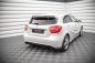 Preview: Maxton Heck Ansatz Flaps Diffusor V.2 für Mercedes-Benz A W176 schwarz Hochglanz ME-A-176-RSD2-G