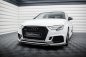 Preview: Maxton Front Ansatz V.3 Audi RS3 Limousine 8V Facelift schwarz Hochglanz AU-RS3-8VF-S-FD3-G