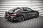 Preview: Maxton Heck Ansatz Flaps Diffusor V.1 für BMW 4er M-Paket G22 schwarz Hochglanz BM-4-G22-MPACK-RSD1-G