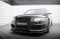 Preview: Maxton Front Ansatz V.2 für Audi RS6 Avant C6 schwarz Hochglanz AU-RS6-C6-FD2-G