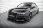 Preview: Maxton Front Flaps Audi S5 / A5 S-Line 8T schwarz Hochglanz AUS51CNC-FSF1-G