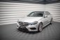 Preview: Maxton Front Ansatz V.1 für Mercedes-Benz E AMG-Line Limousine W212 Facelift schwarz Hochglanz ME-E-212F-AMGLINE-FD1-G